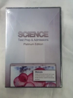Science Exams Test Prep & Admissions Platinum Edition CD-ROM WIN, MAC New/Sealed - Image 1 of 2