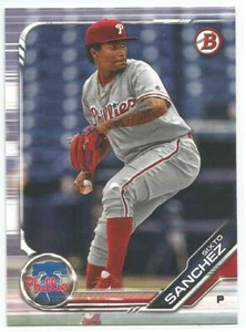 Sixto Sanchez Philadelphia Phillies 2019 Bowman Baseball Prospects Card - Picture 1 of 3