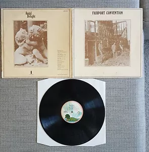 FAIRPORT CONVENTION-ANGEL DELIGHT-UK ISSUE ON PINK RIM ISLAND RECORDS-1971-VGC - Foto 1 di 1