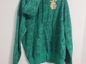 Star Wars Baby Yoga, Grogu Hoodie Kid's Size M 7-9 - Picture 1 of 4