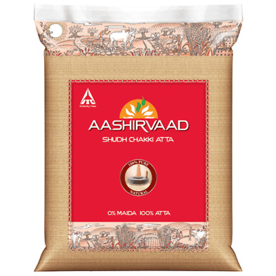 Aashirvaad Whole Wheat Atta 20LB • 56.36€