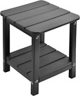 Adirondack Outdoor Side Table Patio Side Table End Tables For Patio,garden, L...