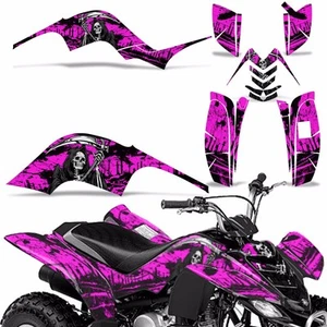 ATV Graphics Decals Stickers For Yamaha Raptor 80 02-08 REAPER PK - Picture 1 of 3