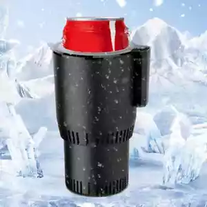 2 In 1 Car Heating Cooling Cup 12V 36W Smart Hot Cold Cup - Picture 1 of 7