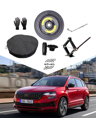 Kit Ersatzrad Notrad 17" fur SKODA KAROQ mit Befestigungsschraube - Bild 1 von 4
