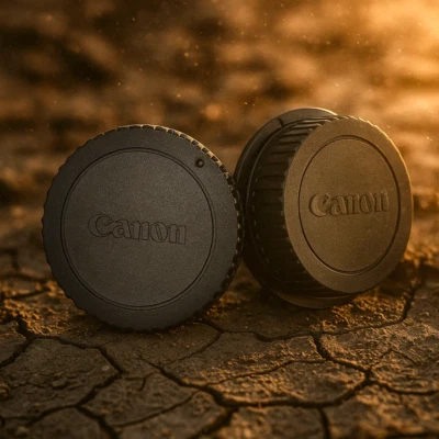 Genuine Canon Camera Body & Rear Lens Cap Kit for EF EF-S Mount DSLR Mint - Image 1 of 4