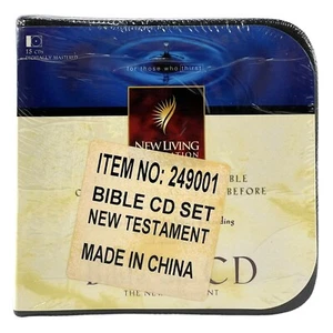New Living Translation Bible on CD New Testament 15-Disc Set New Sealed - Picture 1 of 8