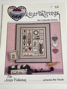HeartStrings The Umbrella Season Cross Stitch Pattern - Picture 1 of 5