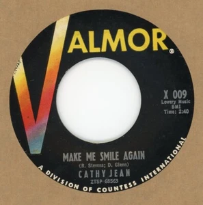 CATHY JEAN Make Me Smile Again / Sugar Cake 1961 VALMOR 45rpm DOO WOP NOS - Picture 1 of 1