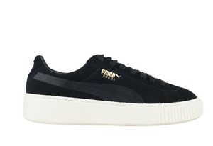 zapatos puma negro de mujer