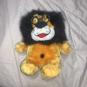 Vintage Harris Bank Hubert The Lion 11" Plush Piggy Bank Soft Toy - Bild 1 von 6