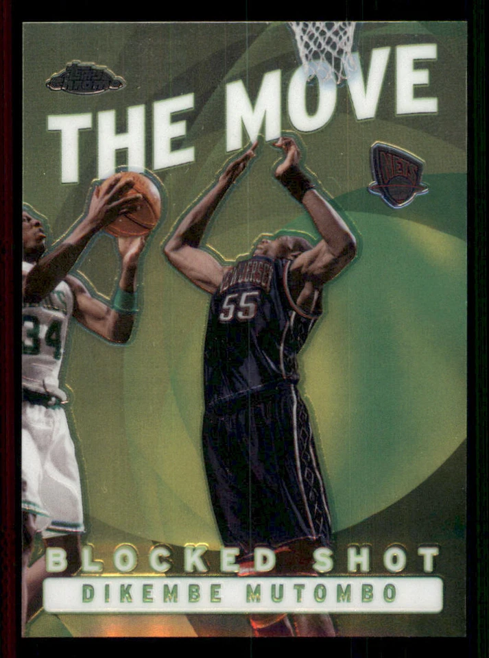 2002-03 Topps Chrome The Move #TM14 Dikembe Mutombo - Image 1 of 2