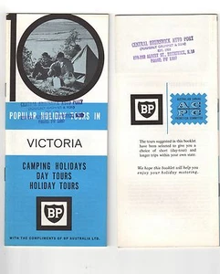 VINTAGE 1960's BP VIC Camping and location Guide Great pics & info Never Used - Bild 1 von 3