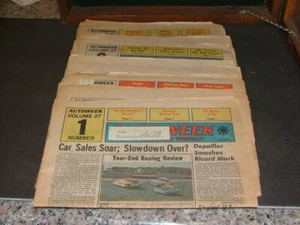 12 Iss Auto Week  Newspaper/Magazine Volume 27 Numbers 1-12                ID:20 - Picture 1 of 1