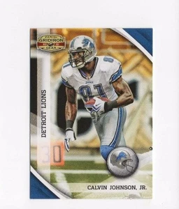 CALVIN JOHNSON 2010 PANINI GRIDIRON GEAR #47 DETROIT LIONS NRMT - Picture 1 of 2