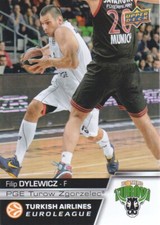 2015-16 Upper Deck Euroleague Basketball #E99 Filip Dylewicz 
