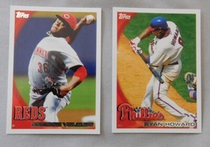 2010 Topps Baseball #501-660 Baseball Card Pick one