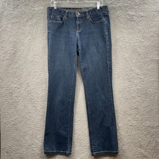 Converse One Star Jeans Womens 10 (32x32) Blue Denim Straight Leg Pants Logo