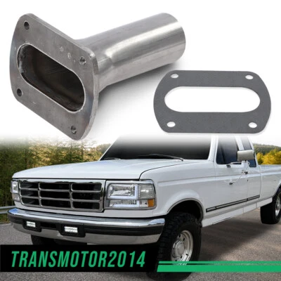 Catalytic Converter Repair Flange Fit For 1987-99 Ford F250 F350 E250 E350 5.8L - Image 1 of 4