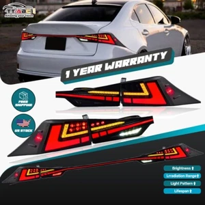 LED Tail lights w/ Trunk Bar Light for Lexus IS250 IS300 350 ISF 2014-2020 Saden - Picture 1 of 20