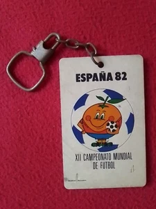LLAVERO KEYRING ESPAÑA 82 1982 NARANJITO MUNDIAL DE FÚTBOL SEVILLA FOOTBALL VER. - Imagen 1 de 11