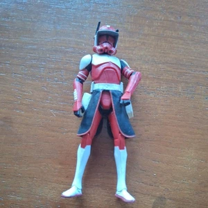 star wars CLONE COMMANDER FOX TROOPER ACTION FIGURE clone wars CW18 phase II - Picture 1 of 4
