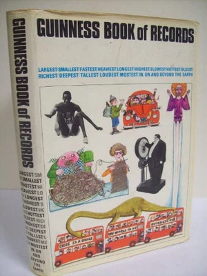 The Guinness Book Of Records by Ross McWhirter Book The Cheap Fast Free Post - Image 1 of 2