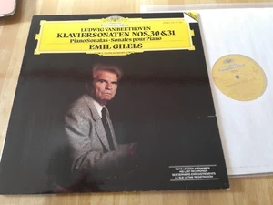 Beethoven Sonatas Nos. 30 & 31 - Emil Gilels  DGG digital Germany NM lp - Picture 1 of 3
