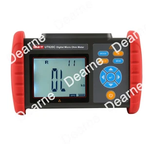 UNI-T UT620C Digital Micro Ohm Meter DC Low Resistance Meter Cable Wire/Coil/Mot - Picture 1 of 11