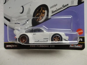 Hot Wheels RWB PORSCHE 930 bianco SILHOUETTE cultura auto #5/5 - Foto 1 di 3