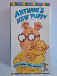 Arthur's New Puppy VHS 1998 Kids Animation Original Release Sony Wonder - Imagen 1 de 3