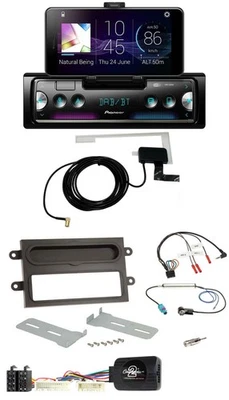 Pioneer DAB Bluetooth Lenkrad USB Autoradio für Renault Twingo ab 2015 grau - Bild 1 von 4