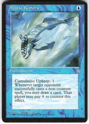 Mystic Remora C Ice Age ICE Enchantment Regular 87 MTG NM - Image 1 of 2