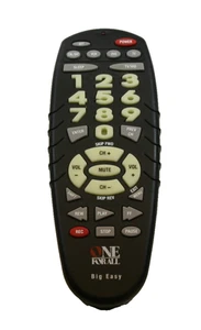 One for All: Big Easy. Universal Remote Control. URC-4330B04 - Picture 1 of 9