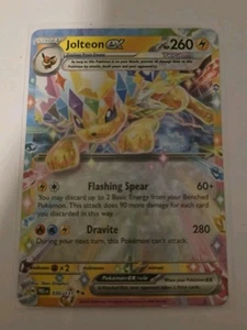 Jolteon EX 030/131 Prismatic Evolutions Holo Double Rare - Bild 1 von 1