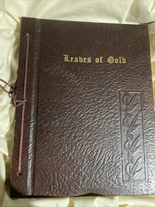 Vintage 1948 Leaves of Gold Revised Edition By Clyde Francis Lytle Antique Book - Picture 1 of 7