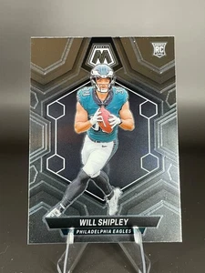 2024 Panini Mosaic WILL SHIPLEY (RC) Base Rookie Card #386 Eagles - Picture 1 of 5