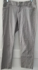 Banana Republic Size O Petite Capri Cropped Gray Pants Martin Fit - Picture 1 of 6