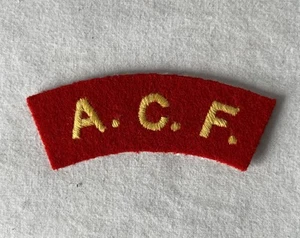 Gesticktes ARMEE KADETTENSTREITMACHT Militär Abzeichen Rang Aufnäher - Bild 1 von 4