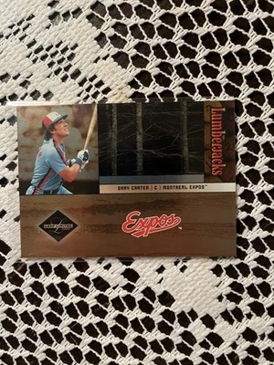 2004 Leaf Limited Lumberjacks /324 Gary Carter #LJ-18 HOF - Image 1 of 2