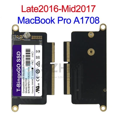 512GB SSD For APPLE Macbook Pro 13" A1708 2016 2017 non-touchbar EMC 2978 3164 - Image 1 of 4