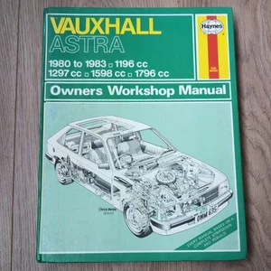 Vauxhall Astra Haynes Owners Car Workshop Manual. 1980 To 1983. Hardback - Picture 1 of 6