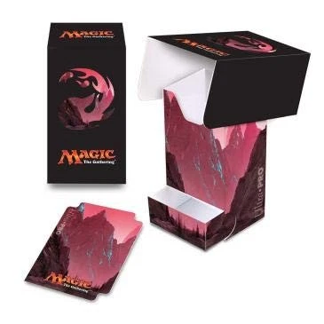 Ultra PRO Magic: the Gathering Mana 5 Mountain Full-View Deck Box w/ Dice Tray - Image 1 of 2