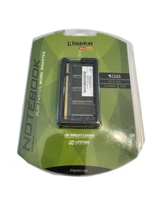 Kingston Notebook Memory - 1 GB PC2700 RAM DDR - Picture 1 of 2