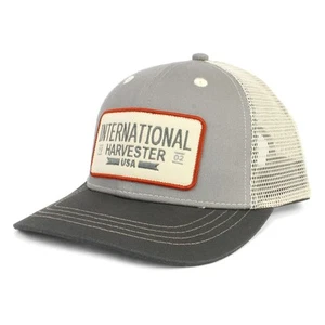 International Harvester Tri-Tone Patch Mesh Back Trucker Cap A3494 - Picture 1 of 4