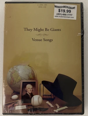 They Might Be Giants- Venue Songs 2xDVD+CD RARE NEW SEALED - Image 1 of 4