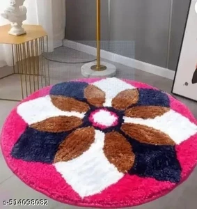 Multicolor Velvet Area Rug code 73 - Picture 1 of 1