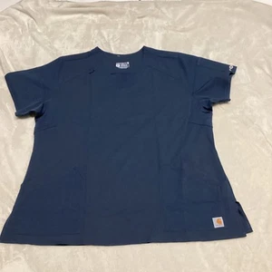 Carhartt Force Modern Fit Damen Scrubs Navy Blau Medium - Bild 1 von 7
