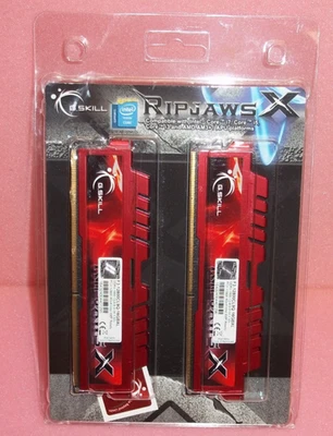 G. SKILL RIPJAWS X 16GB (4GBX4) DDR3 1600MHz PC3-12800 1.5V F3-12800CL9Q-16GBXL - Image 1 of 2