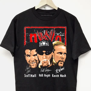 HULK HOGANT-SHIRT Nash Hall Vintage Grafik Hip Hop Rap Tee Wrestling Merch nwo y2k - Bild 1 von 3
